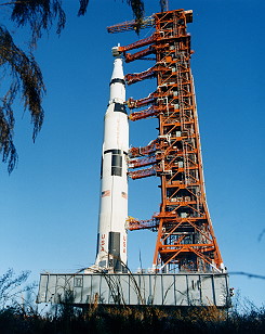 Apollo 16 rollout