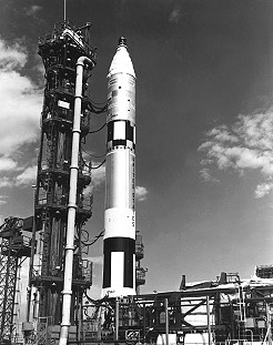 Gemini 12 on launch pad