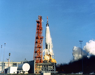 Mercury 8 launch