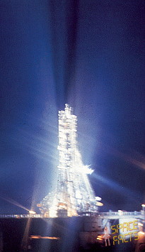 Sojus 23 auf der Startrampe