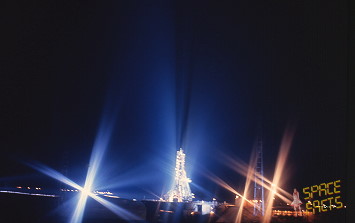 Sojus 28 auf der Startrampe