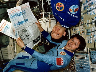 Soyuz 40 visits Salyut 6