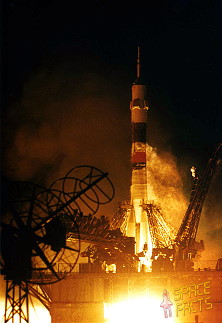 Soyuz TM-2 launch