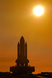 STS-114 rollout
