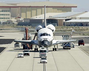 Arbeiten nach der Landung