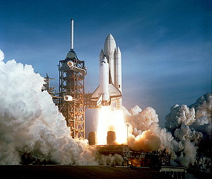 STS-1 launch