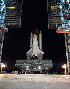 STS-27 rollout