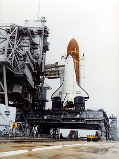 STS-33 rollout