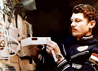 Farkas onboard Salyut 6