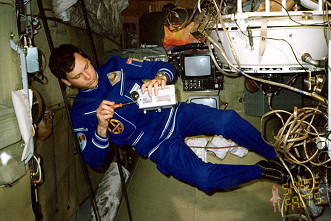 Soyuz 40 visits Salyut 6