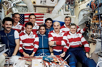 traditionelles Bordfoto STS-79
