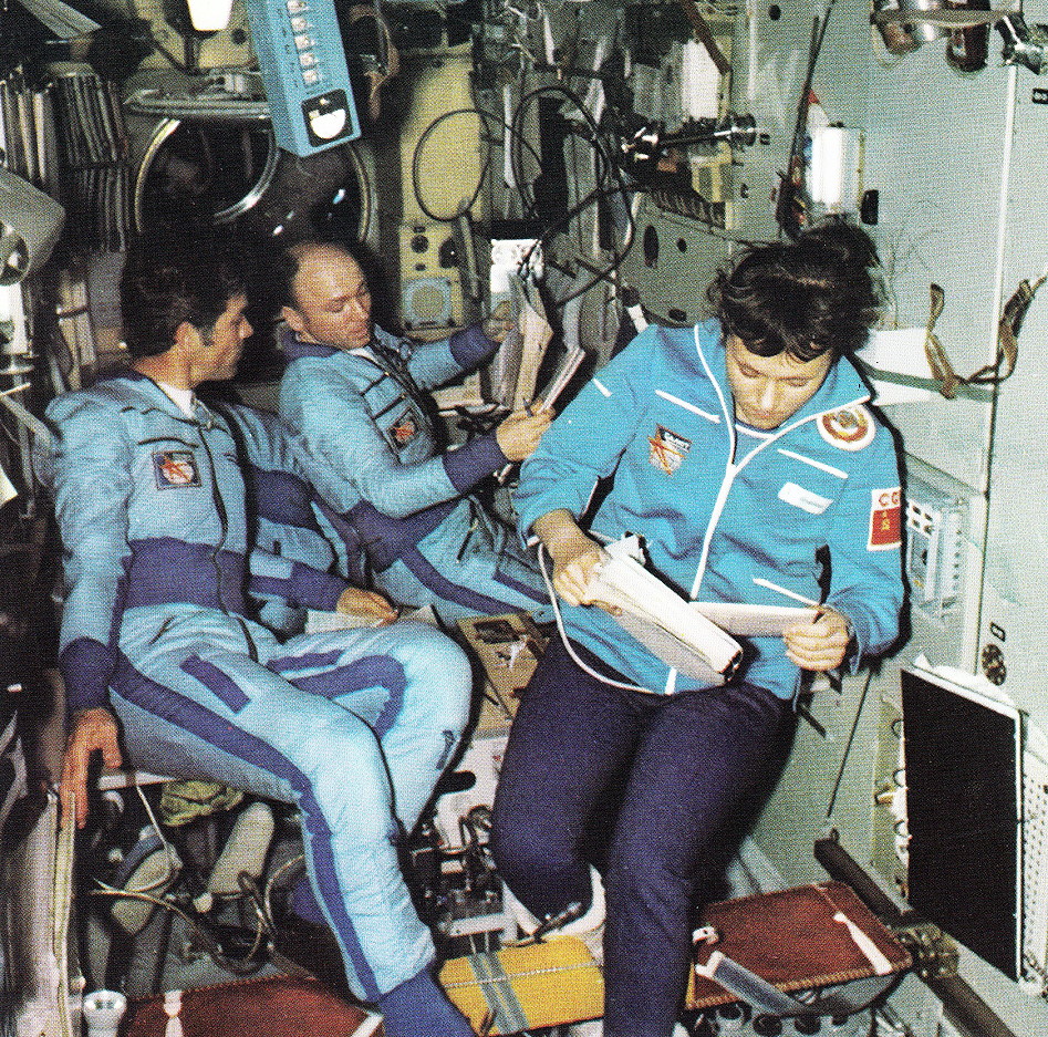 Soyuz T-5 onboard Salyut 7