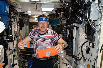 Matthias Maurer onboard ISS