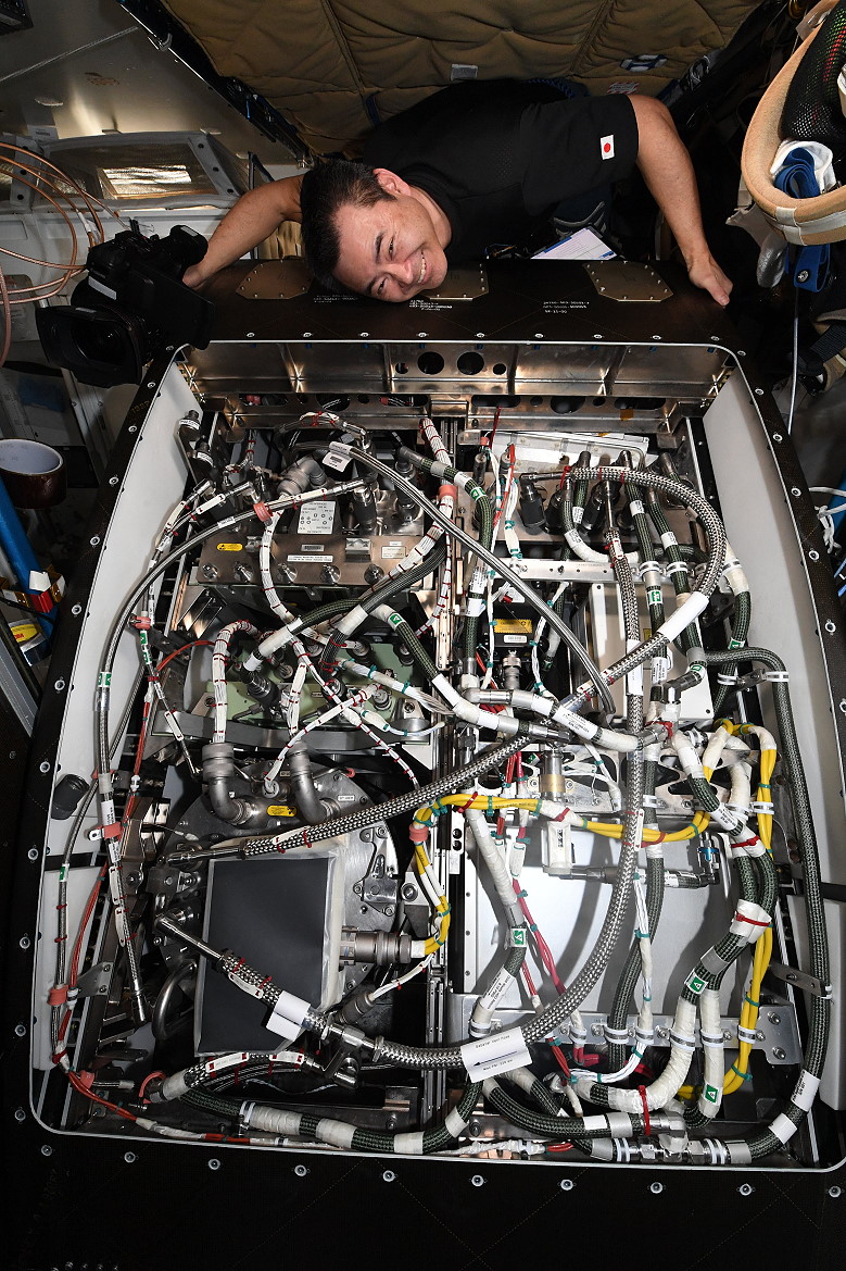 life onboard ISS