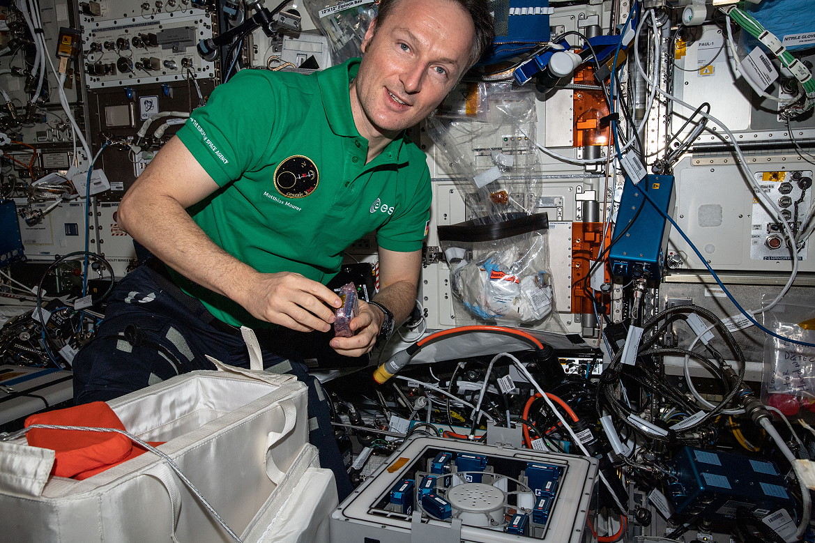 life onboard ISS