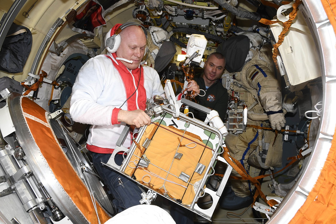 life onboard ISS