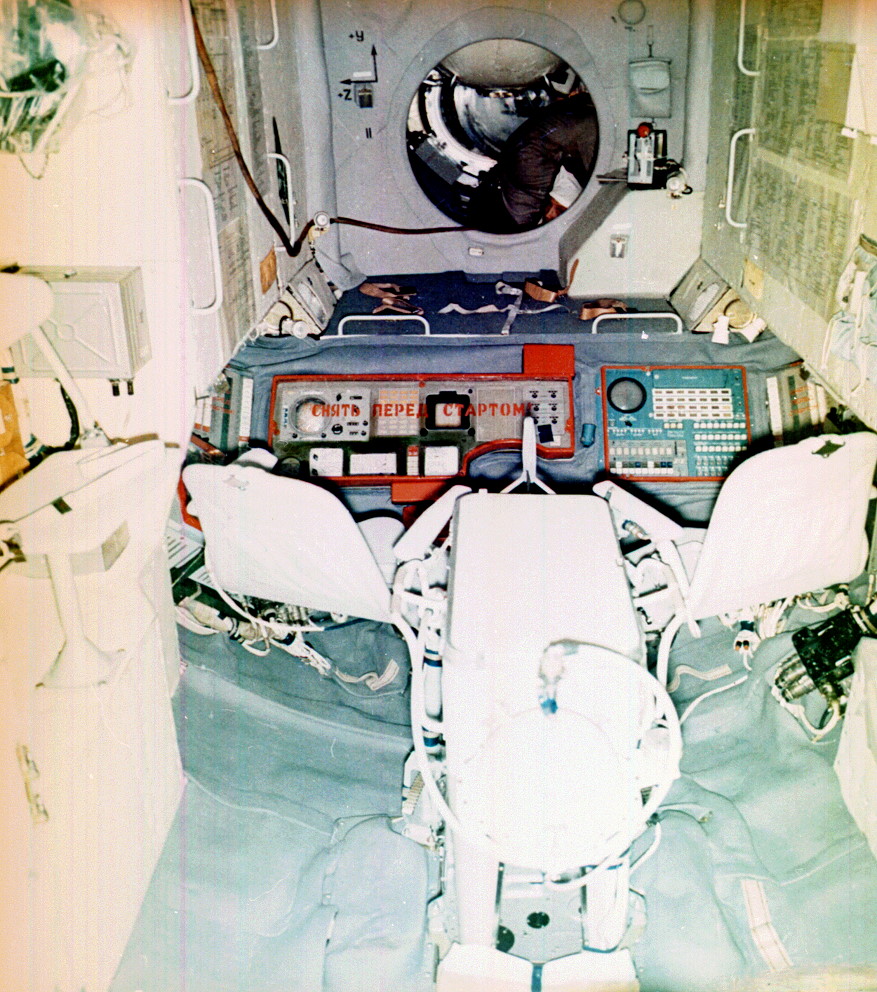 Innenansicht von Saljut