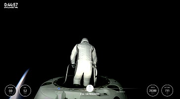 EVA Jared Isaacman am 12. September 2024