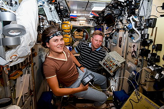 life onboard ISS