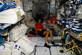 life onboard ISS