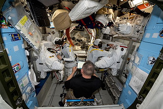 life onboard ISS