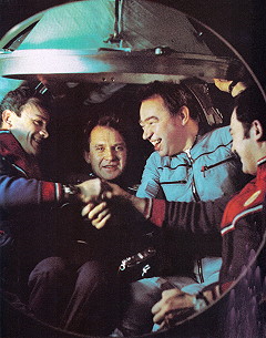 Leben an Bord von Saljut 6