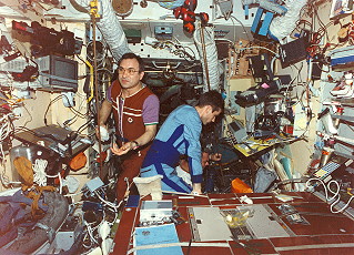 life onboard Mir