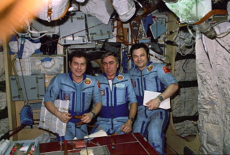 life onboard Mir