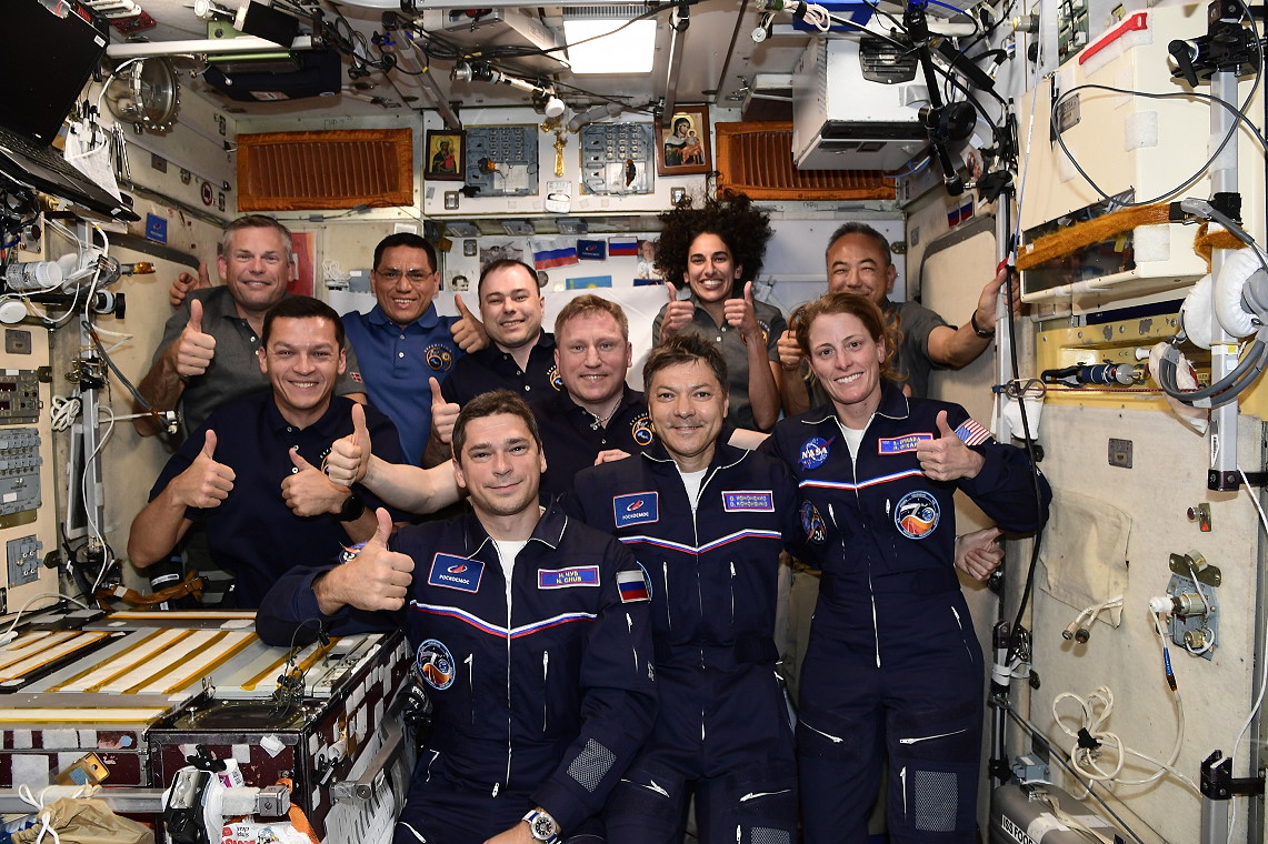 Leben an Bord der ISS