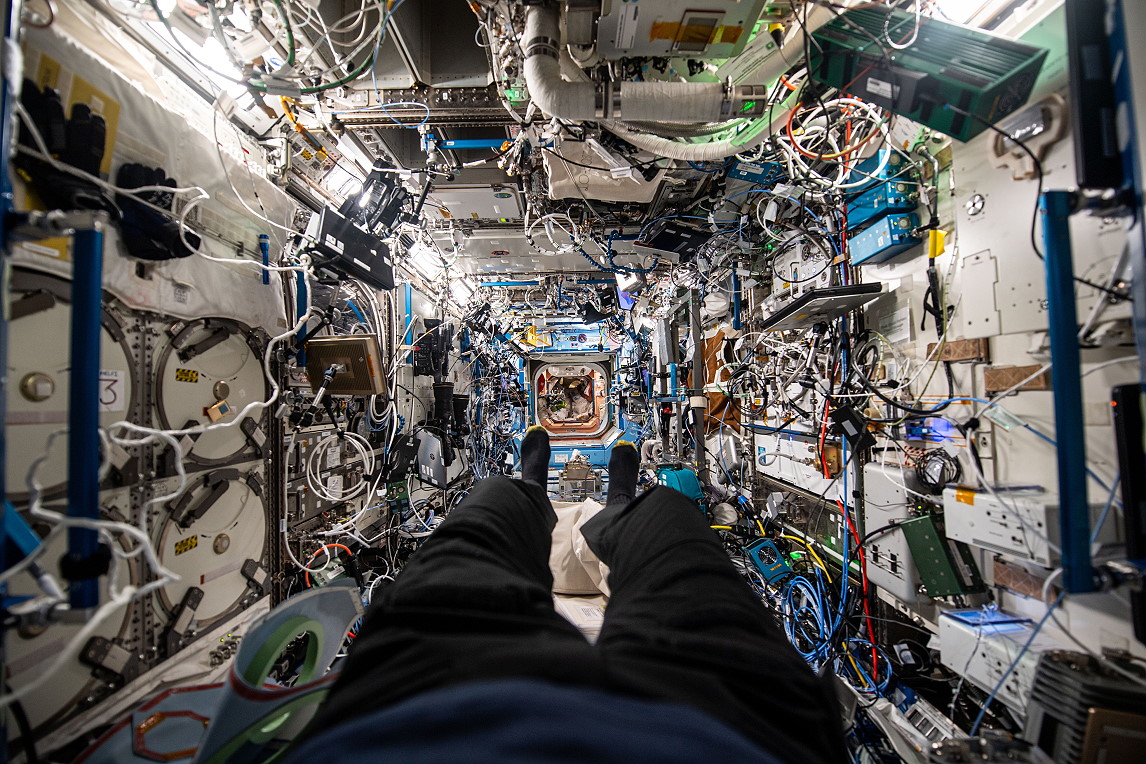 life onboard ISS