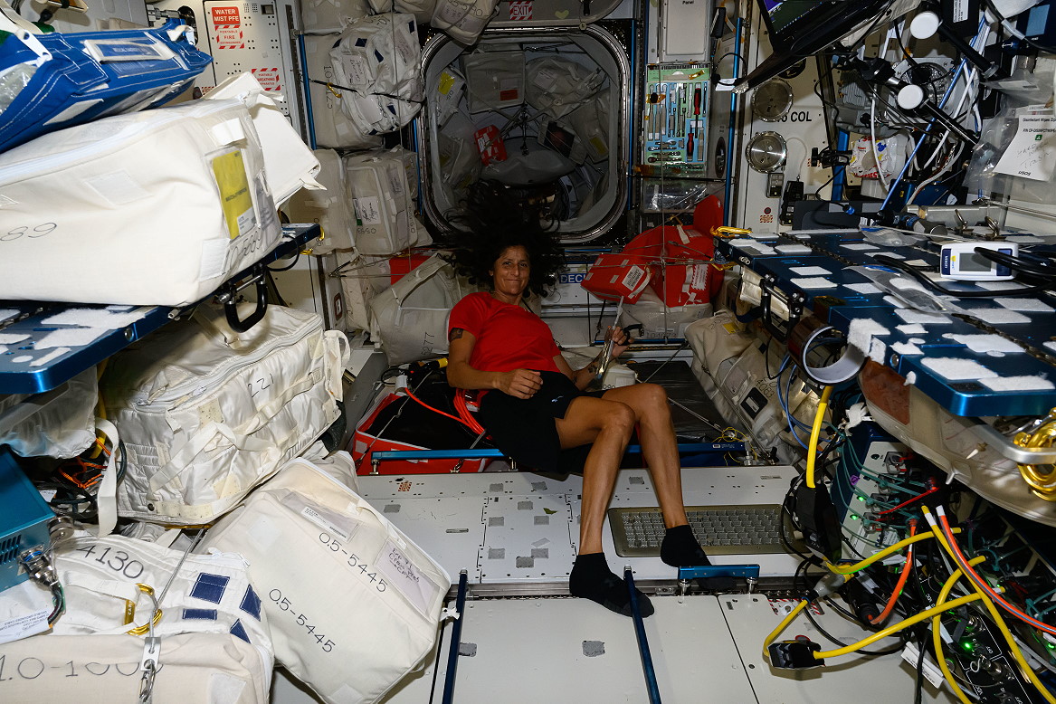 life onboard ISS