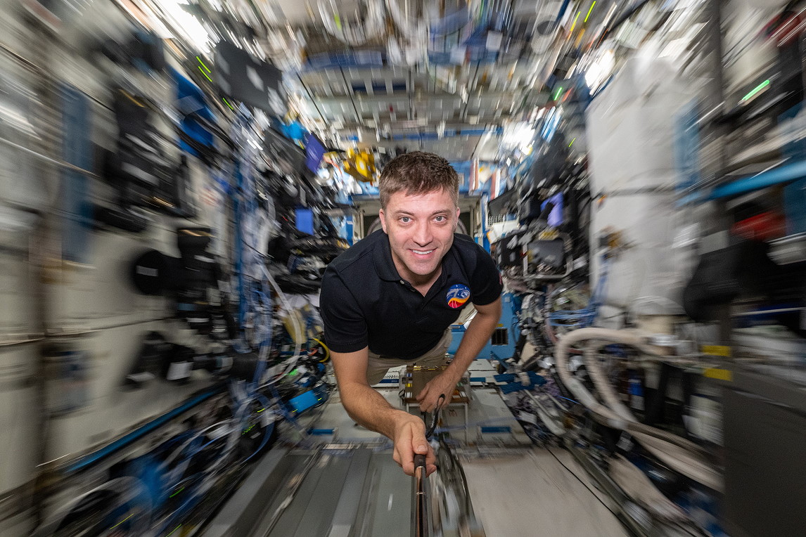 life onboard ISS