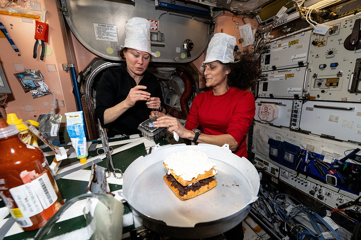 life onboard ISS