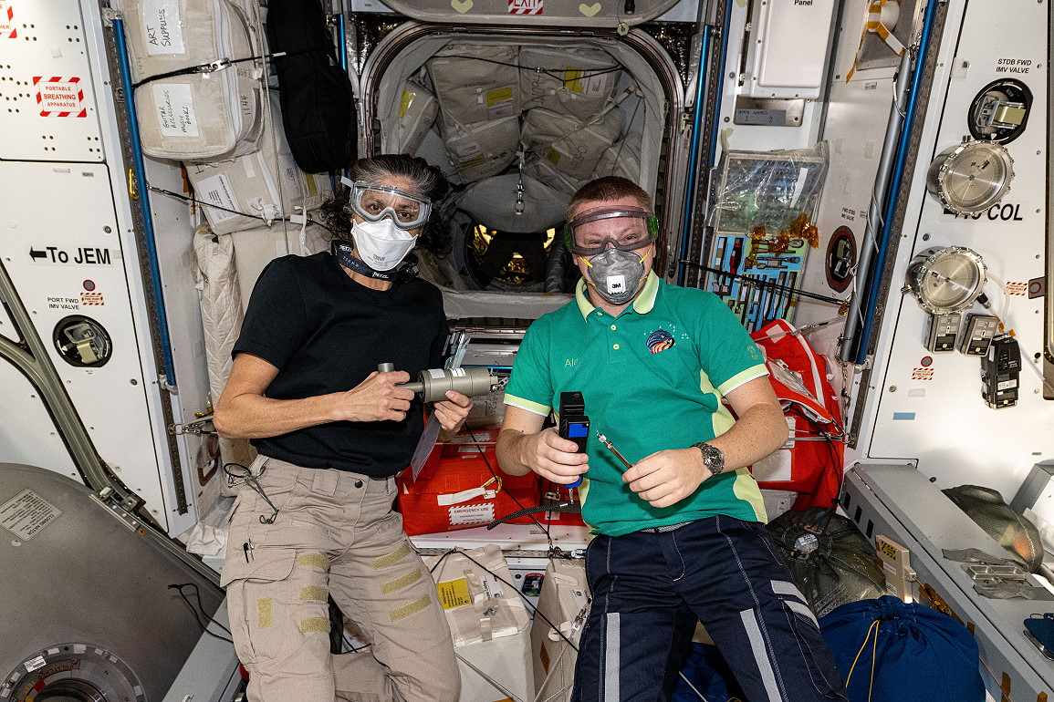life onboard ISS
