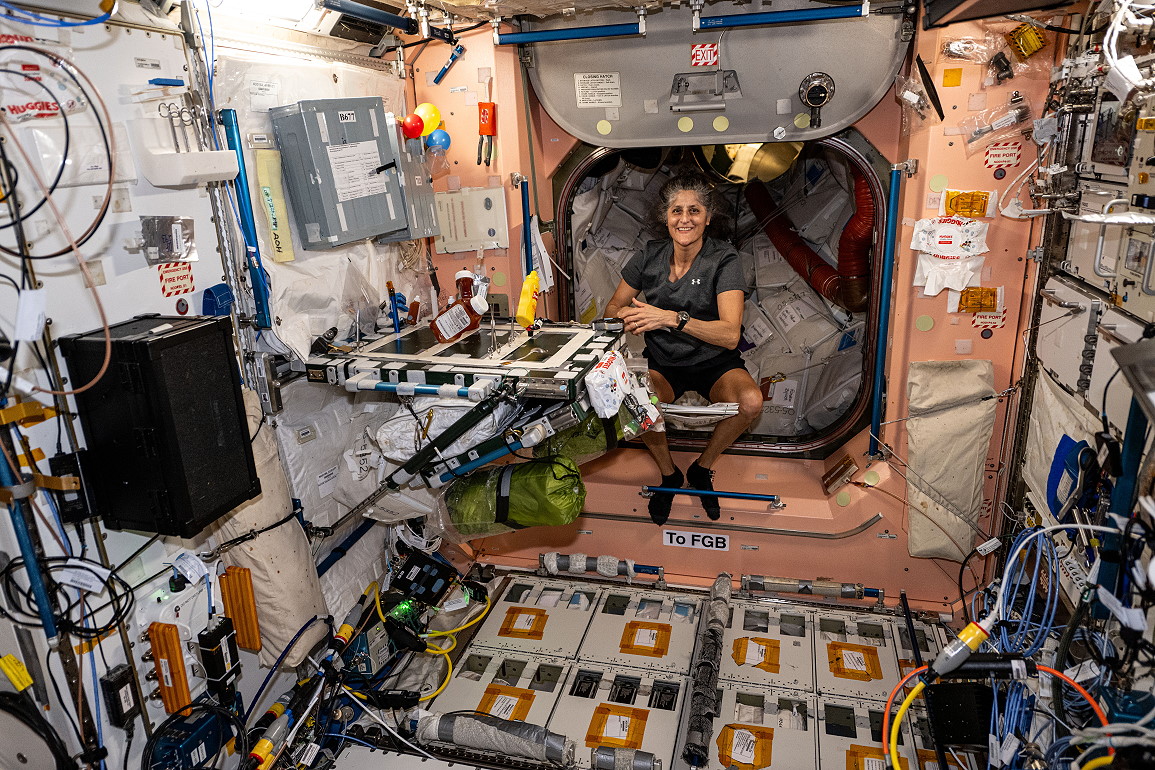 life onboard ISS