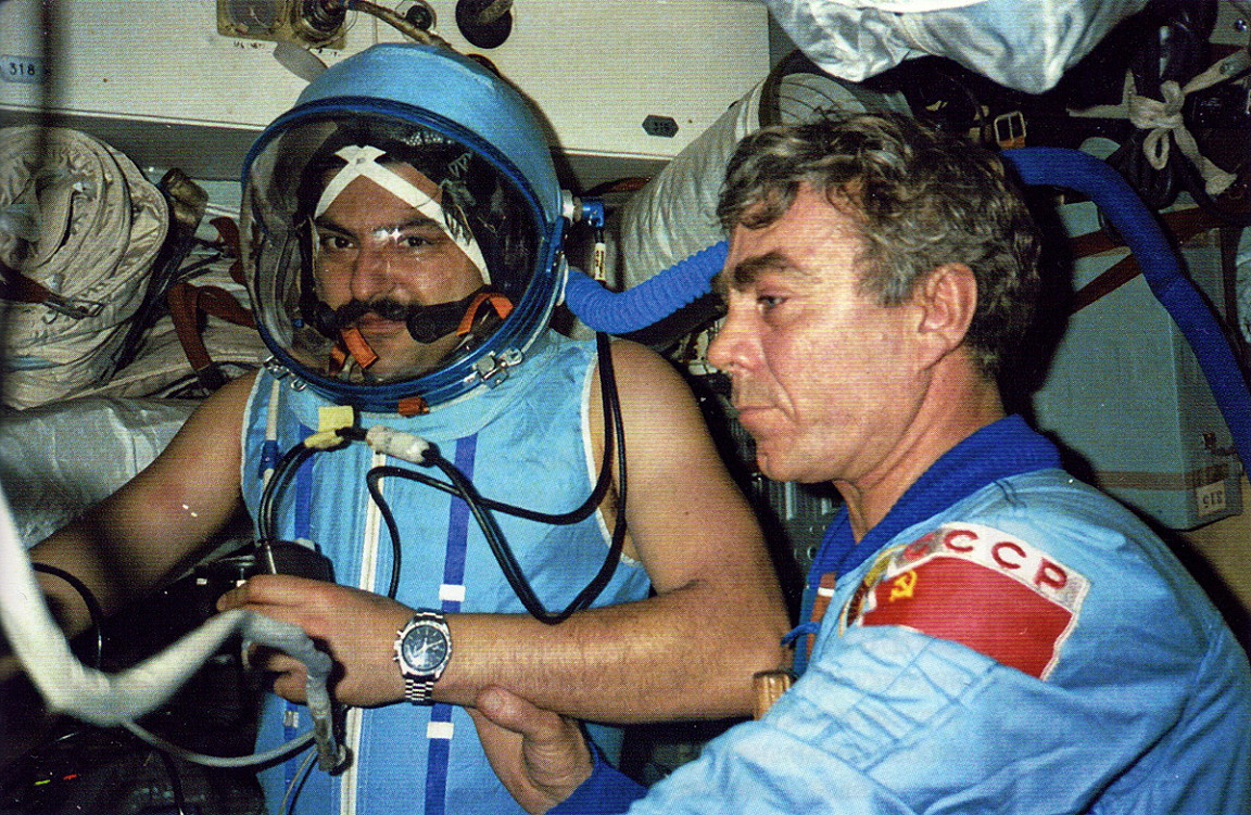 Leben an Bord der Mir