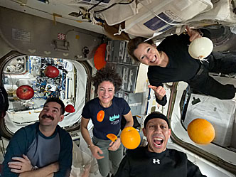 life onboard ISS