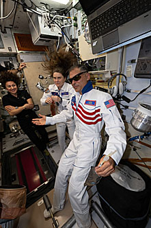 life onboard ISS