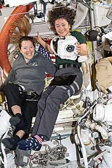 Leben an Bord der ISS