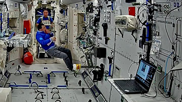 life onboard Tiangong