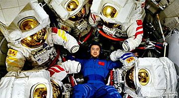 Leben an Bord von Tiangong