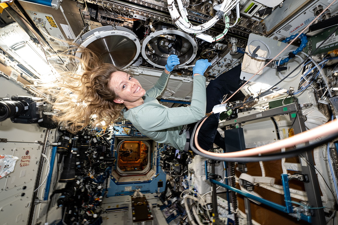Leben an Bord der ISS