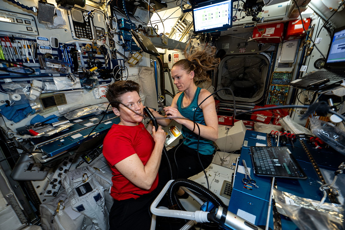Leben an Bord der ISS