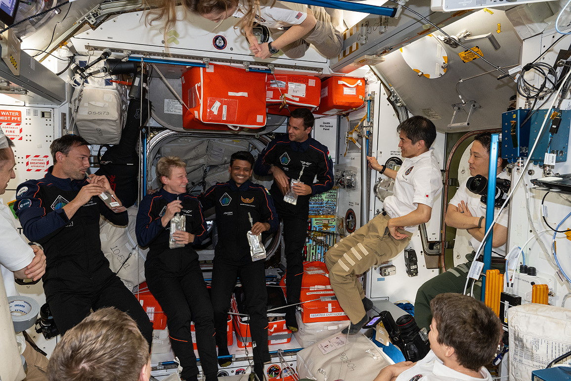 Leben an Bord der ISS