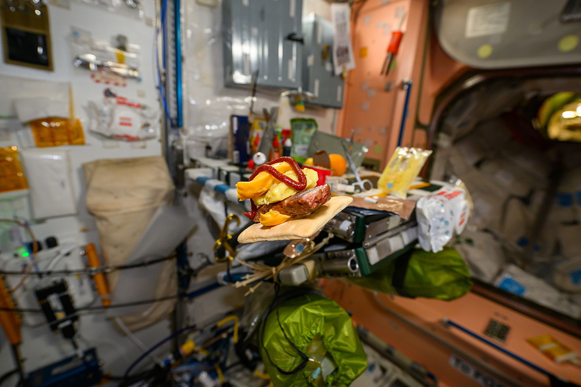 Leben an Bord der ISS