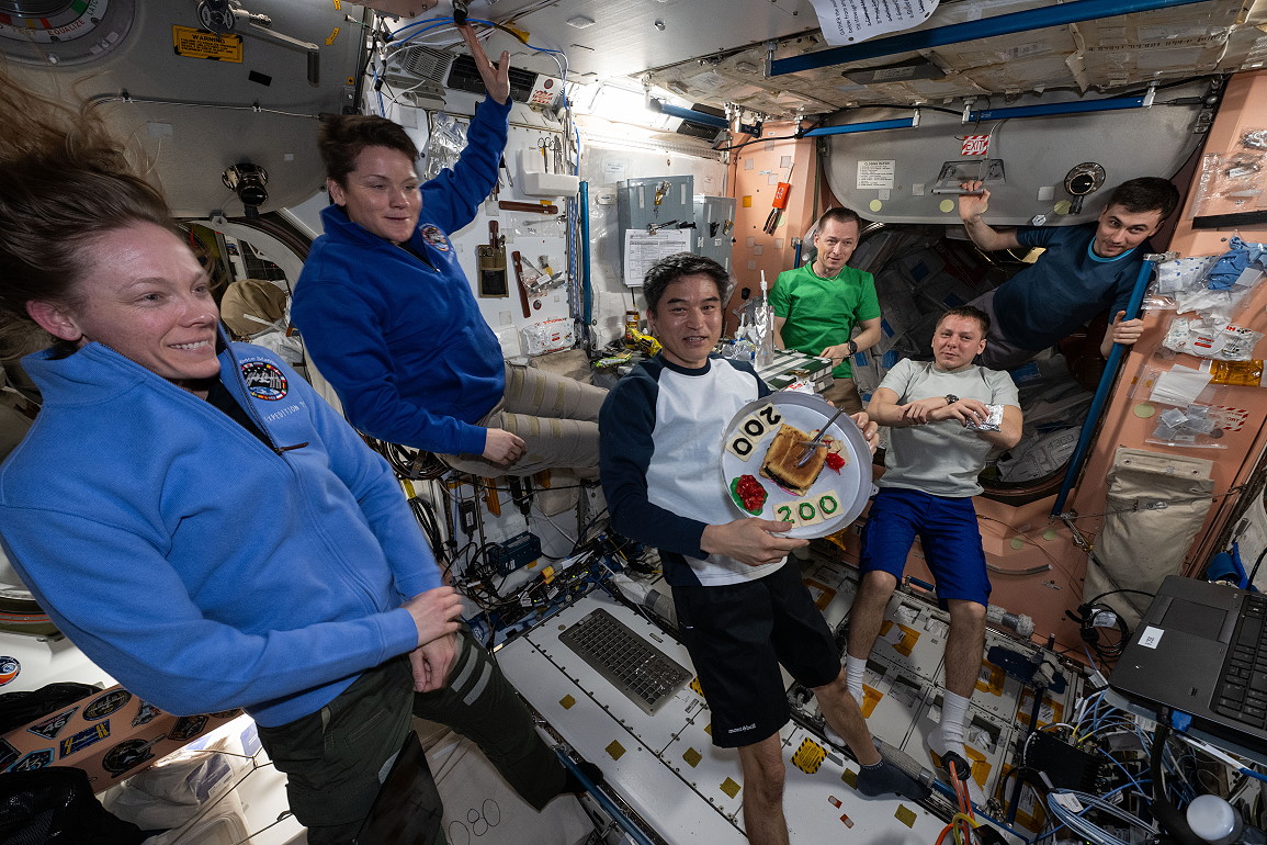 Leben an Bord der ISS