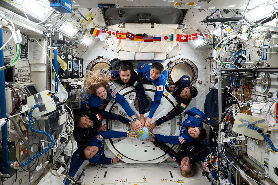 Leben an Bord der ISS