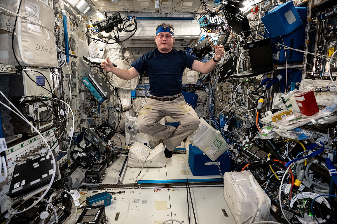 Leben an Bord der ISS