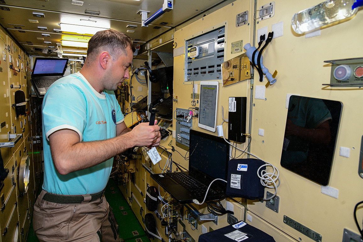 Leben an Bord der ISS