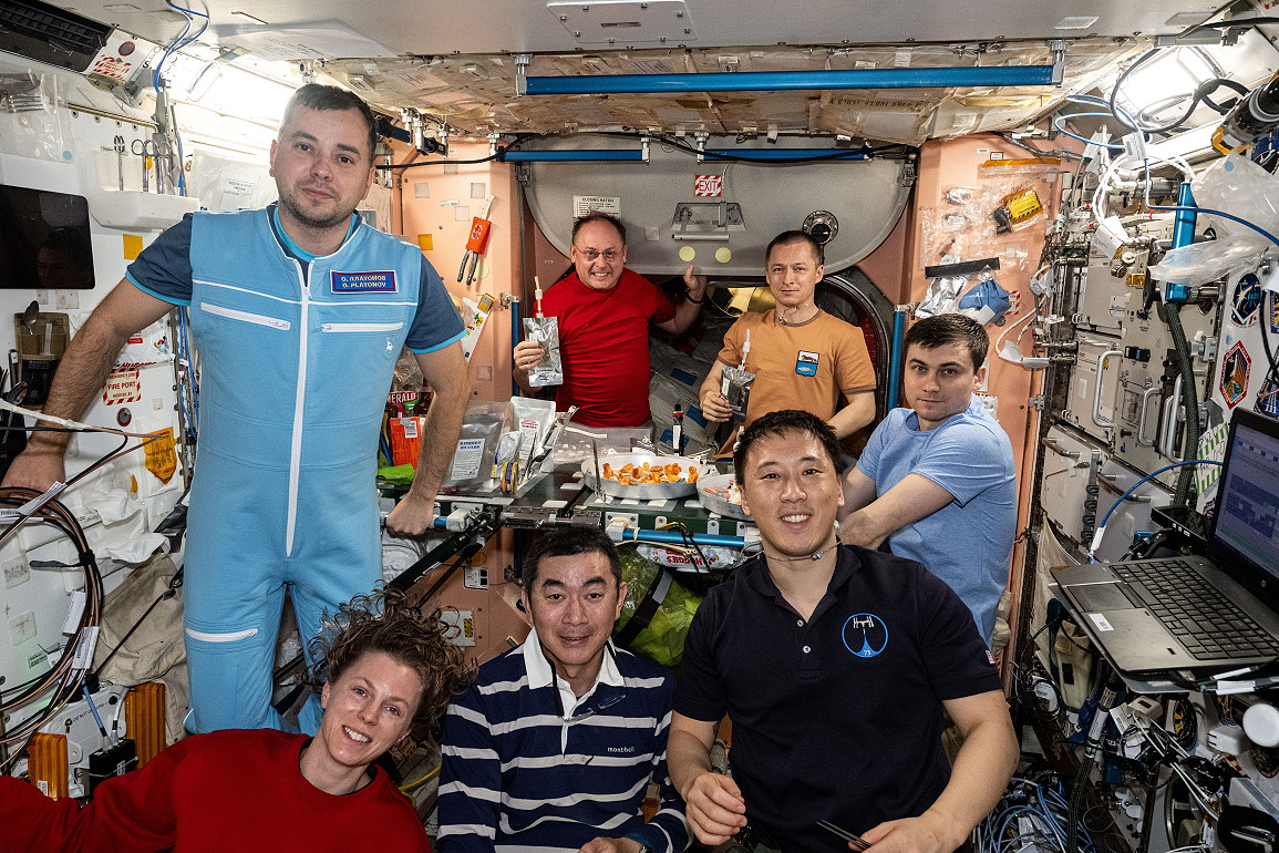 Leben an Bord der ISS